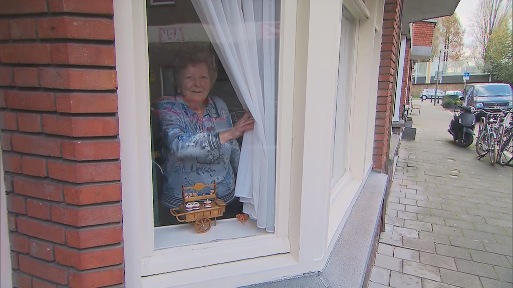 De bewoonster was erg geschrokken.