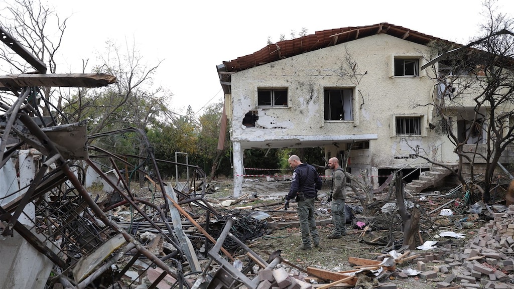 Grootschalige raketaanval op Israël, 11 gewonden