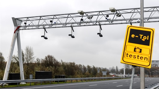 Eerste snelweg met elektronische tol in Nederland opent vandaag
