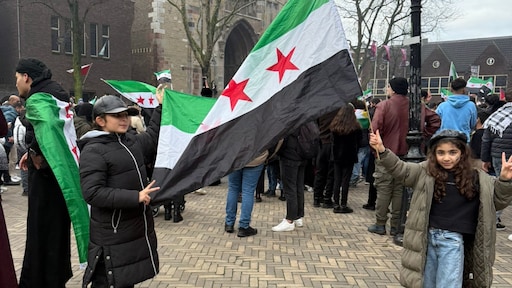 Opluchting bij veel Syriërs na val regime: 'Ik heb hier zo lang op gewacht'