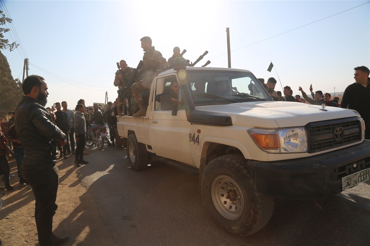 Syrische rebellen en Koerdische strijders komen tot wapenstilstand