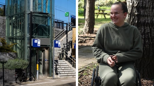 Dagen, weken, zelfs maanden kapotte liften op stations: 'Soms geef ik op en ga ik terug naar huis'