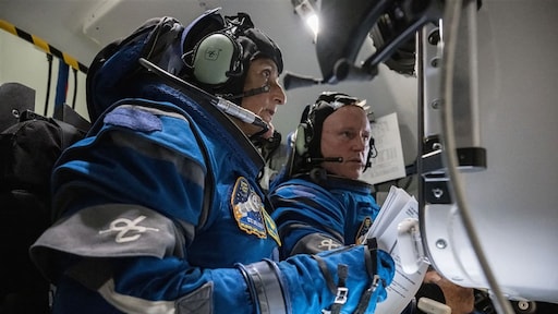 Gestrande astronauten nog langer vast in ruimte, pas in voorjaar terug