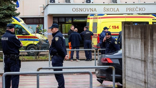 Meisje (7) doodgestoken op school in Kroatië, oud-leerling (19) aangehouden