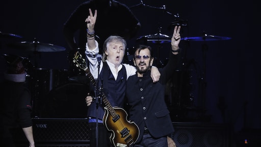 Ringo Starr en Paul McCartney samen op het podium: 'Geweldige avond'