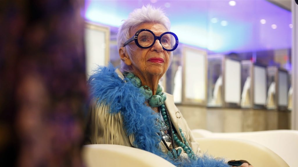 Iris Apfel in 2016.
