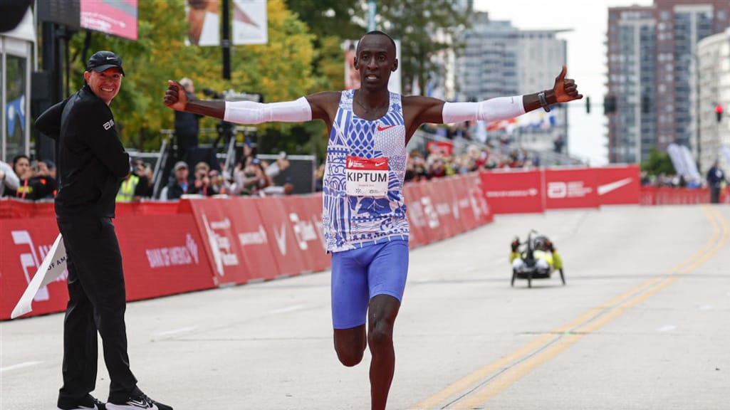 Kelvin Kiptum in 2023.