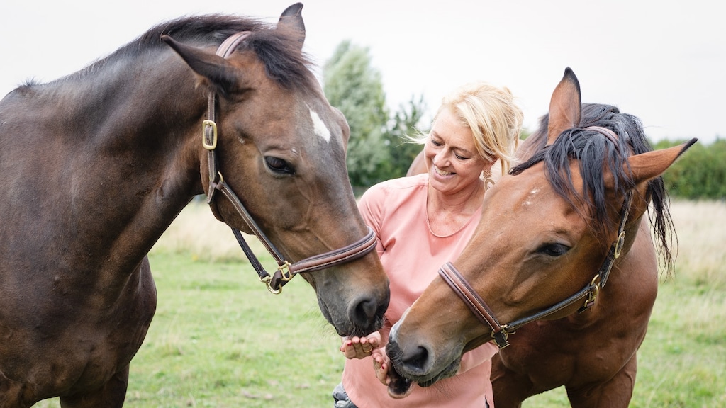 Dorris Vlas is woest dat haar paarden moeten lijden.