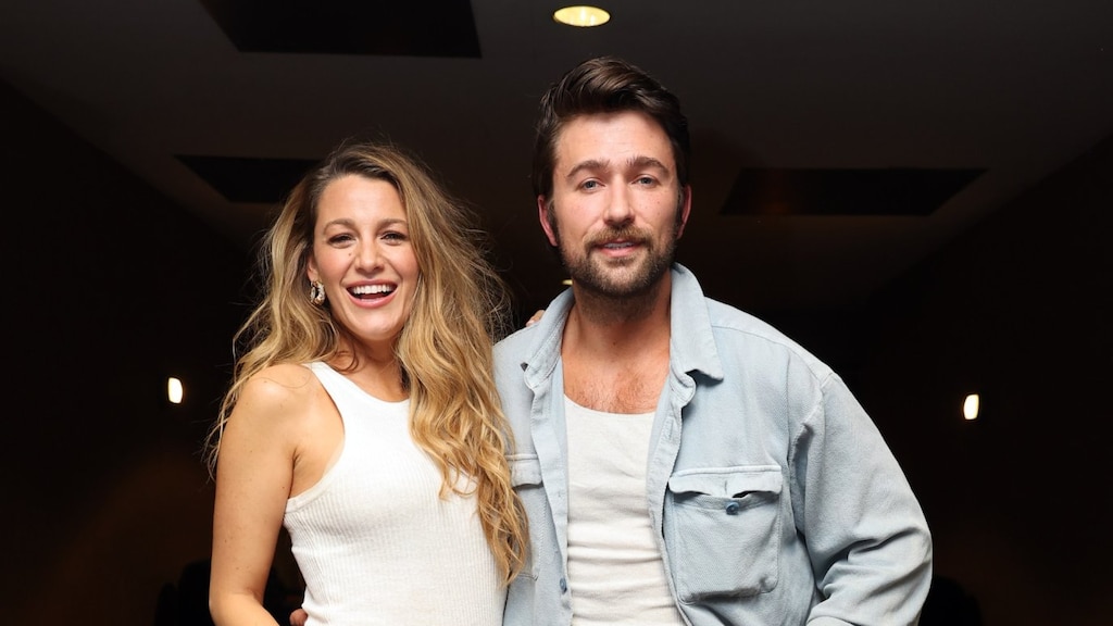 Brandon Sklenar steunt It Ends With Us-collega Blake Lively: 'Lees dit in godsnaam'