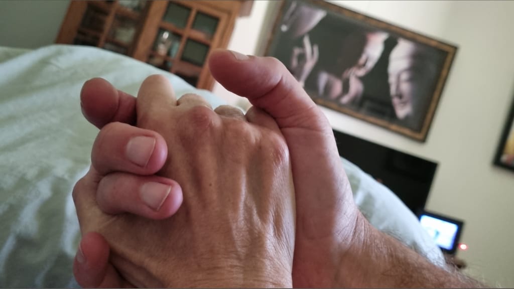 "Hand in hand met Hester in haar laatste fase."