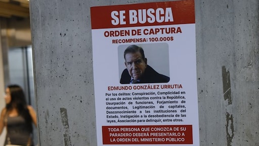Gezocht: Venezuela looft hoge beloning uit voor arrestatie 'verkozen president'