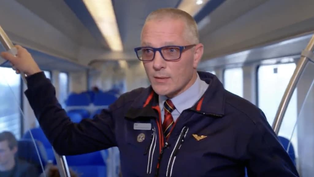 NS-hoofdconducteur Mirko Visser
