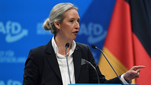 AfD-leider Alice Weidel heeft radicalisering als speerpunt, maar zit vol tegenstrijdigheden
