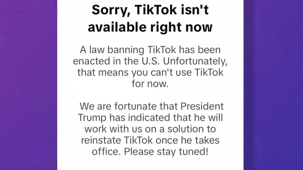 TikTok in VS op zwart, maar waarschijnlijk niet voor lang: 'Echt voor de bühne'