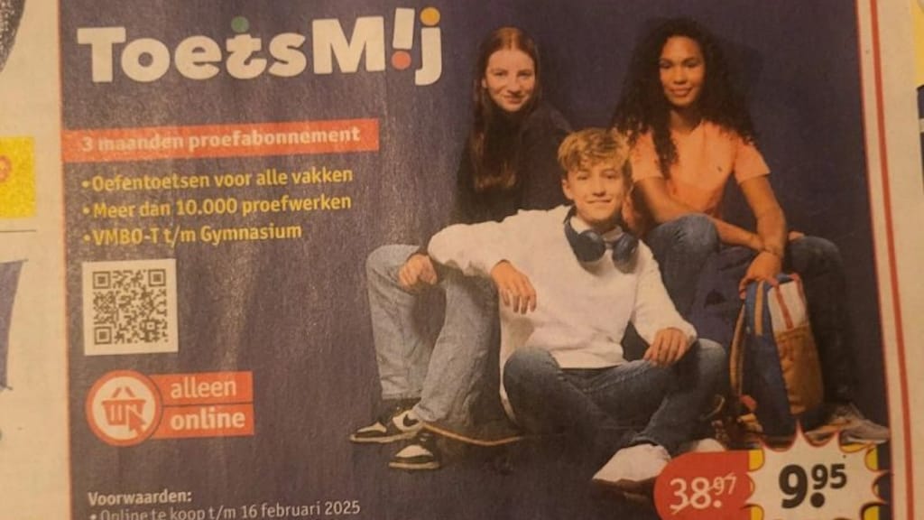 Oefentoetsen bij Kruidvat voor 9,95 euro: 'De verantwoordelijkheid ligt te veel bij ouders'