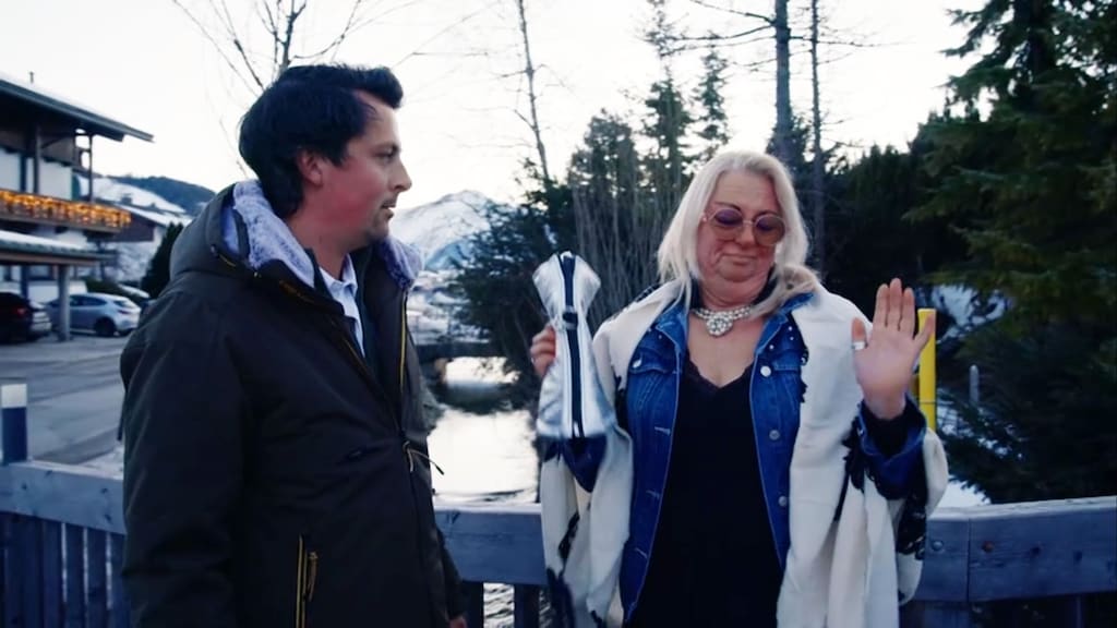 Mike uit Winter Vol Liefde feliciteert 'bjoetifoel gurl' mama Monique met verjaardag: 'Heppie beursday'