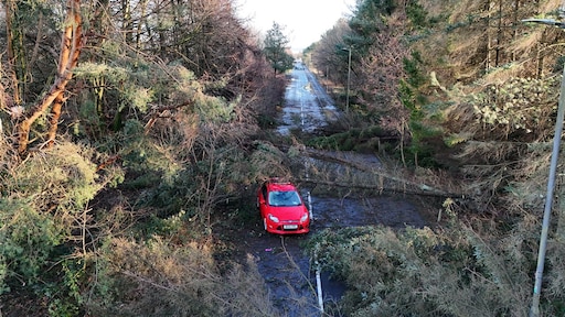 Geen stroom of stromend water voor honderdduizenden Ieren door storm