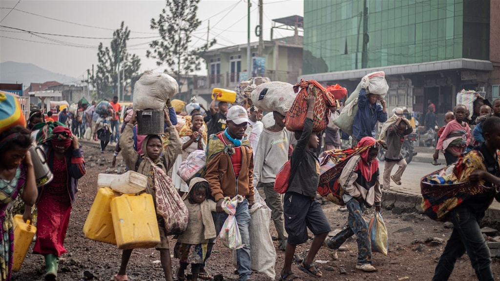 Angst en onzekerheid in Congo nadat rebellengroep M23 grote stad inneemt