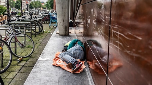 CBS: aantal daklozen in Nederland nam vorig jaar opnieuw toe