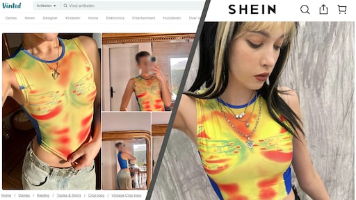 Kleren van Shein of AliExpress als vintage verkocht op Vinted: 'Schaamteloos'