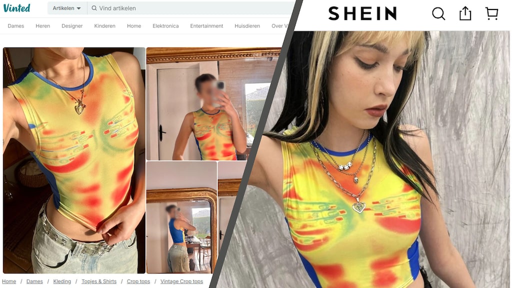 Kleren van Shein of AliExpress als vintage verkocht op Vinted: 'Schaamteloos'