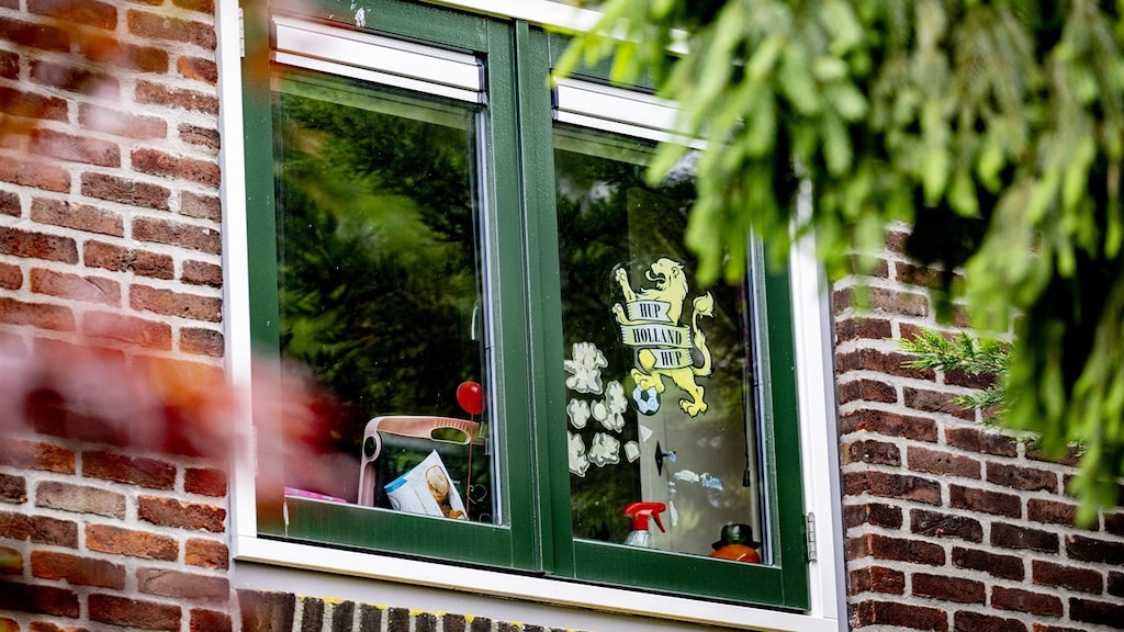 Een van de kamers van het huis waar het pleegmeisje verbleef.