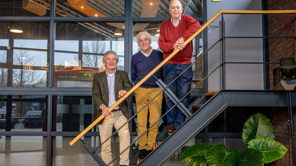 Frederik Dikkers, Tjark Ebels en Dirk van Slooten.
