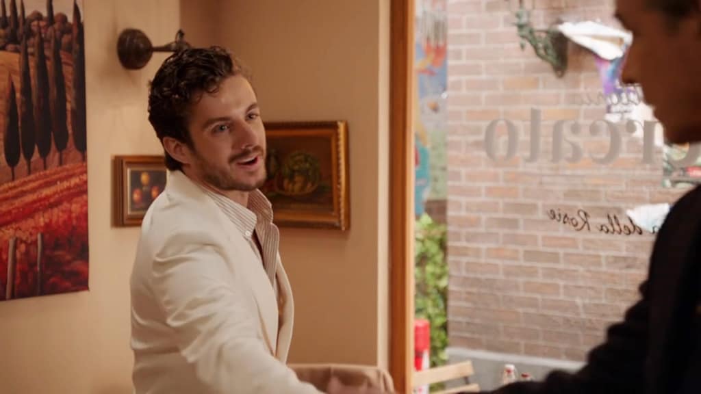 Hier kun je de nieuwe GTST-hunk die Andrea speelt van kennen