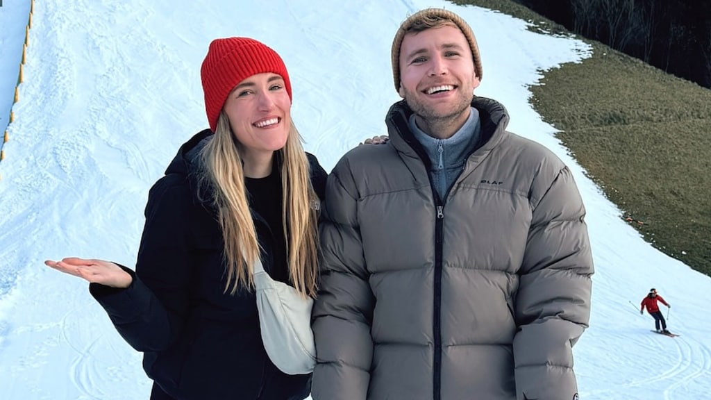 Pech in de sneeuw: Freek (van Suzan) breekt kuitbeen op wintersport