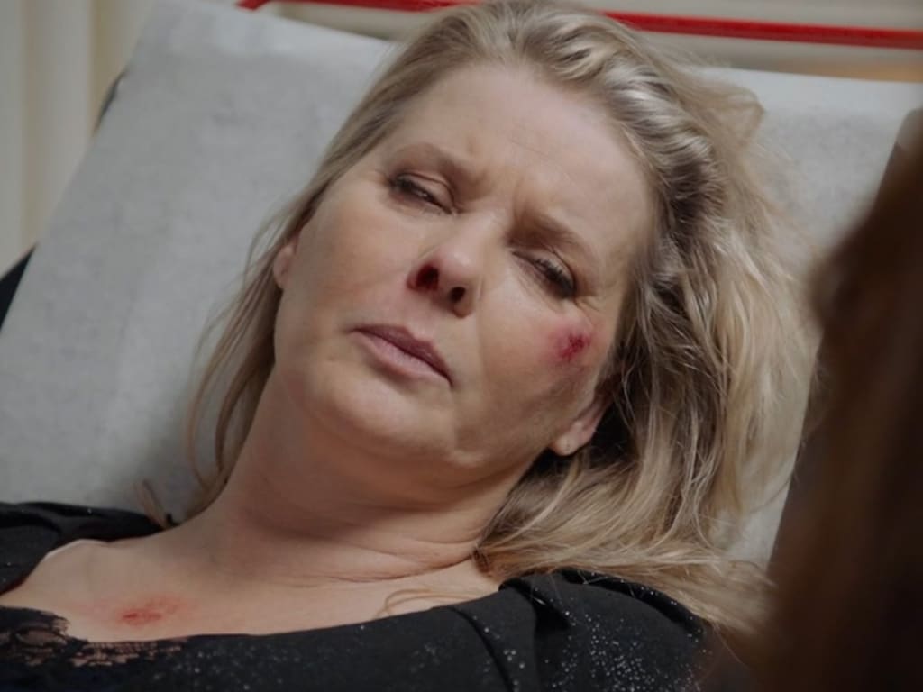 GTST-kijkers zien Linda in het ziekenhuis belanden na huiselijk geweld