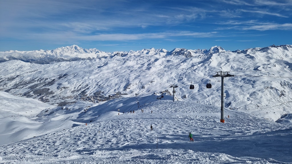 Uitzicht op de Mont Blanc