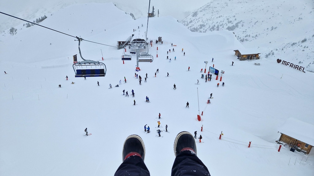 Van de 156 liften in Les 3 Vallées zijn er 52 toegankelijk voor voetgangers.