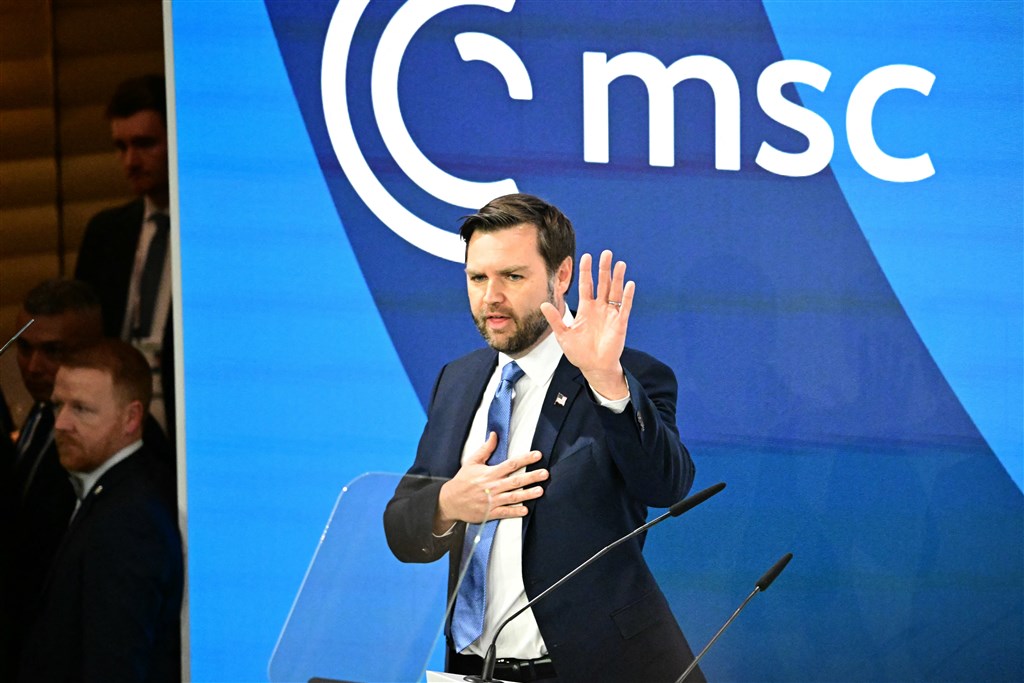 Amerikaanse vicepresident schoffeert Europese politici met 'onacceptabele' tirade