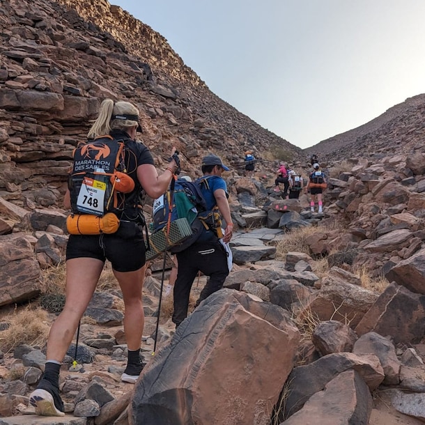 "Toen ik een filmpje van de Marathon des Sables zag, dacht ik: wat is dit dan? Hoe gaaf!"