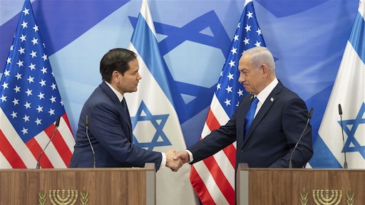 Amerikaanse buitenlandminister Rubio in Israël: 'Hamas moet worden uitgeroeid'