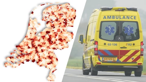 Ambulance met spoed steeds langer onderweg: 'In ons dorp bijna nooit op tijd'