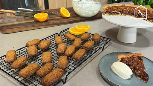 Hugo bakt: Pecan pie met Friese dûmkes