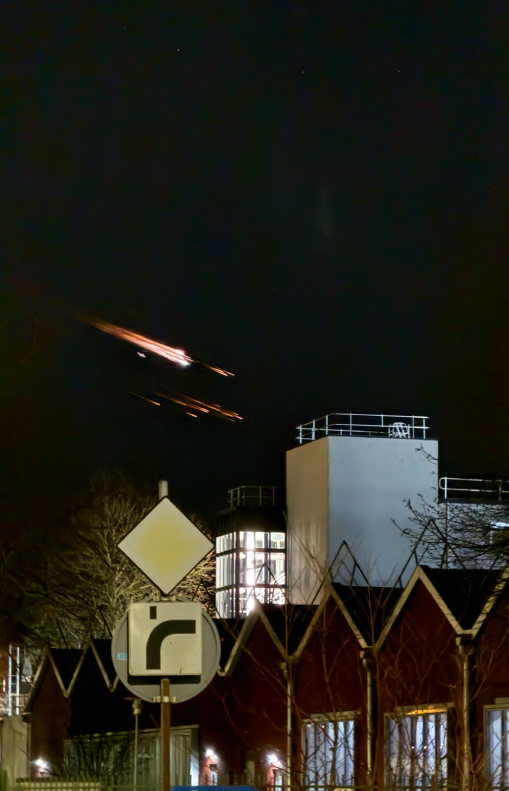 'Vuurbal' boven Nederland blijkt ruimtepuin: satelliet of Musk-raket?