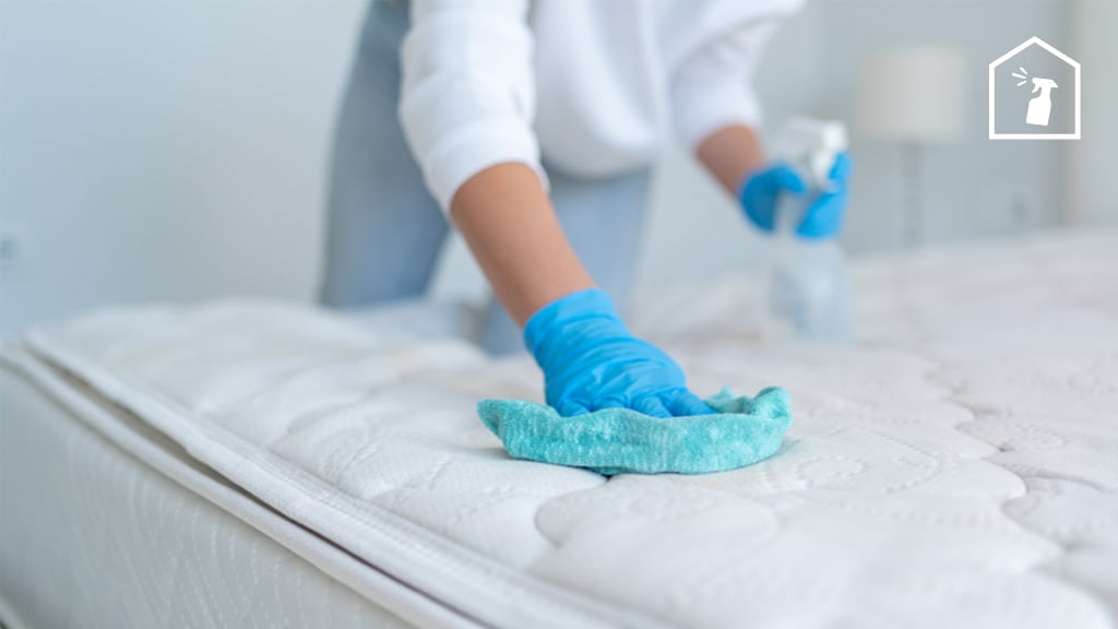 bed schoonmaken met soda