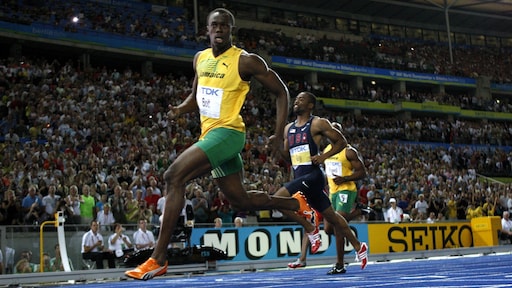 Kan het sneller dan Bolt? Wetenschappers berekenen maximale menselijke hardloopsnelheid