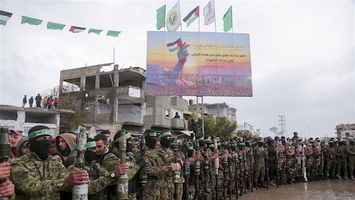 Hamas: Eerst Palestijnse gevangenen vrijlaten, daarna pas gesprekken over permanent staakt-het-vuren