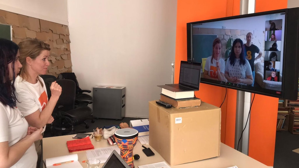 Anne: "Sinds de inval van Rusland verzorgen wij webinars voor Oekraïense psychologen en leerkrachten, dat doen we nu nog."