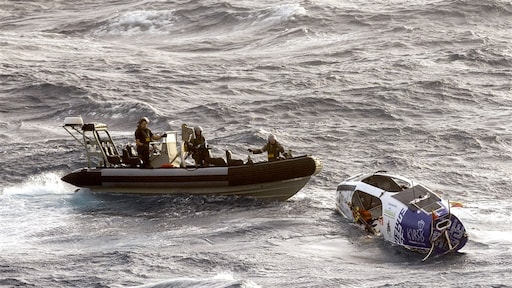Roeier komt tijdens wereldrecordpoging terecht in cycloon