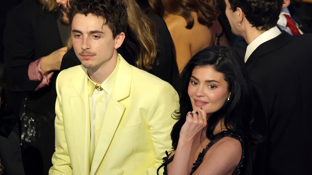 Kylie Jenner maakt debuut bij de Oscars met Timothée Chalamet