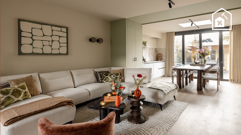 Kopen of Slopen: Ronald en Shara krijgen een kleurrijke, ruime woning mét kinderspeelkamer