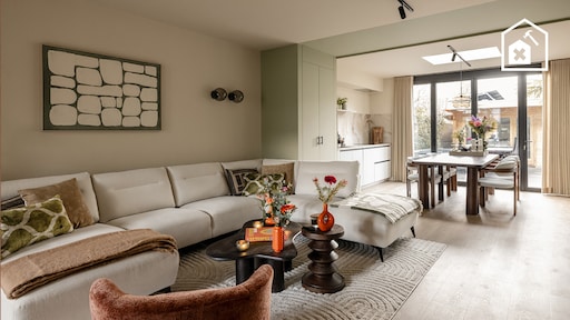 Kopen of Slopen: Ronald en Shara krijgen een kleurrijke, ruime woning mét kinderspeelkamer