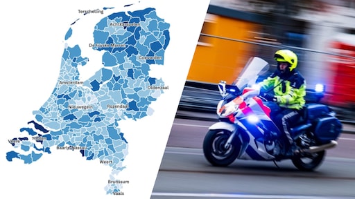 Politie haalt in 307 gemeenten eigen norm voor aanrijtijden bij noodgevallen niet