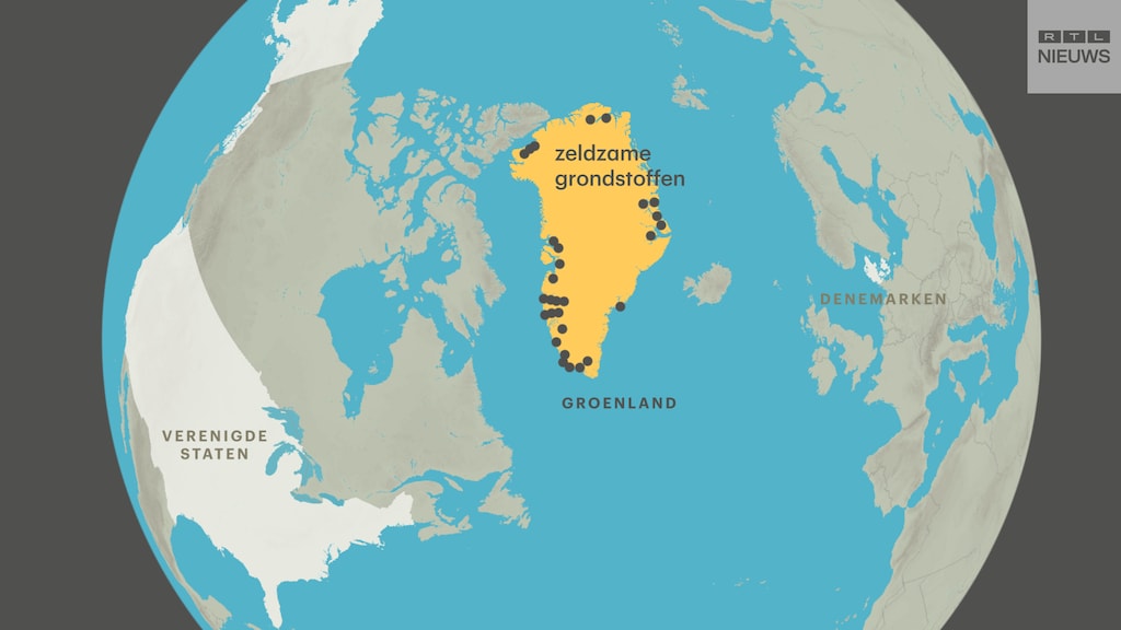 Groenland inzet van geopolitieke storm door grondstoffen