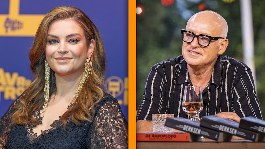 Miljuschka Witzenhausen en René van der Gijp in BN'er-versie De reünie