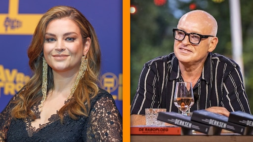 Miljuschka Witzenhausen en René van der Gijp in BN'er-versie De reünie